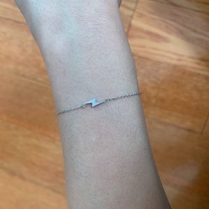 Lightening Bolt Bracelet - Sterling Silver